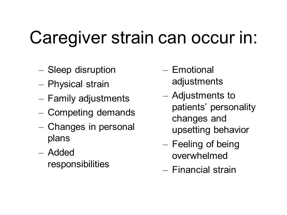 caregiverstrain